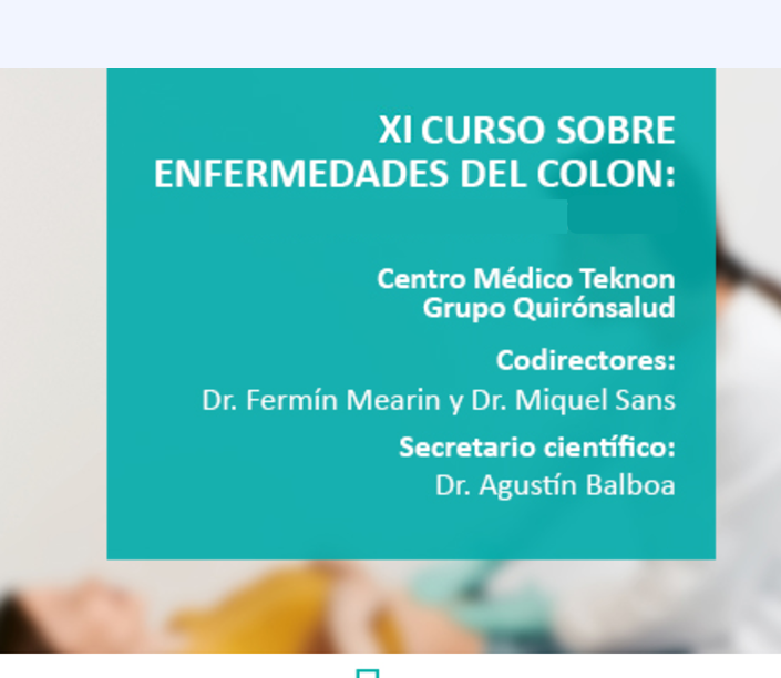 Curso colon teknon